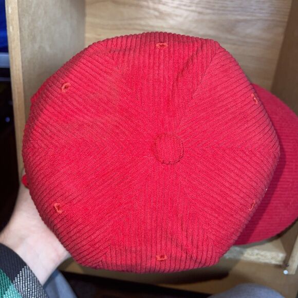 NWT MERRY CHRISTMAS YA FILTHY ANIMAL Trucker  Hat Strap Corduroy Home Alone - Picture 9 of 14